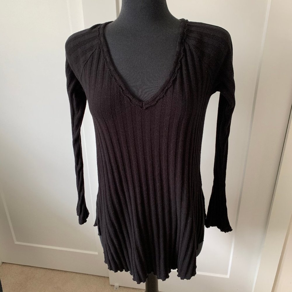 FP We The Free - Stripey Knit Tunic Top